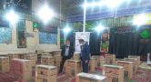 توزیع ٣٠ دستگاه بخاری گازی بین نیازمندان شهرستان خرامه